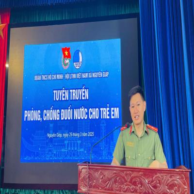 Nguyên Giáp: Tổ chức tuyên truyền phòng, chống đuối nước cho trẻ em